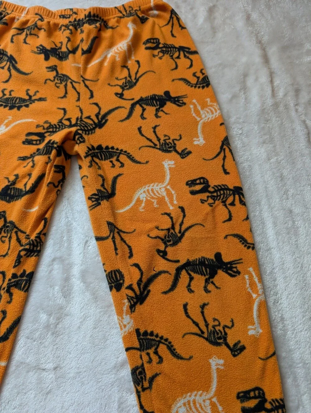 Jellifish Kids Halloween Dinosaur Skeleton Pajama Set Boys XL 14/16